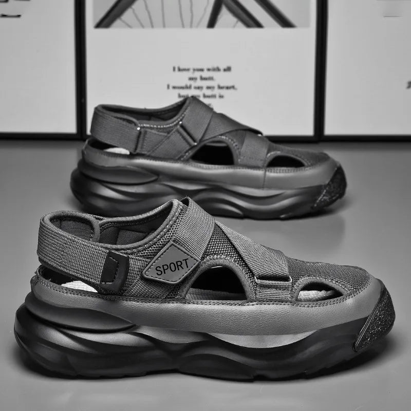 Men's Summer Mesh Sneakers - Breathable for Casual Outdoor Running Tennis Hiking & Luxury Platform Loafers Style