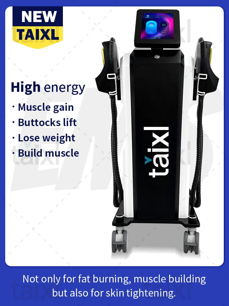 6500W 14 Teslas EMS TAIXL Body Sculpting Machine Body Slim Muscle Stimulation Ultra Sculpting Lose Weight machine