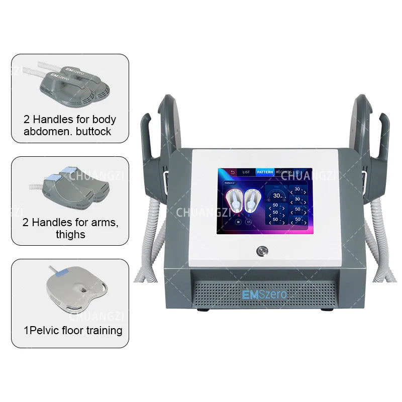 Myosilm EMS Nova Upgrade Body Sculpting Machine 2025 Professional NEO 6500W 200HZ Abdominal Muscle Building Slimming Device