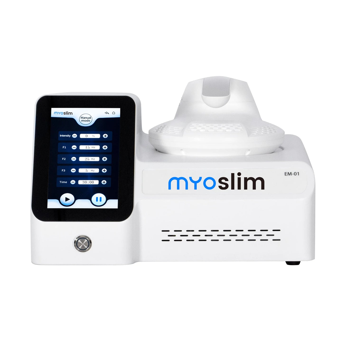 Myoslim Latest Product Personal Portable Electromagnetic Body Slimming Muscle Stimulate Fat Removal Build Sculpting Machine