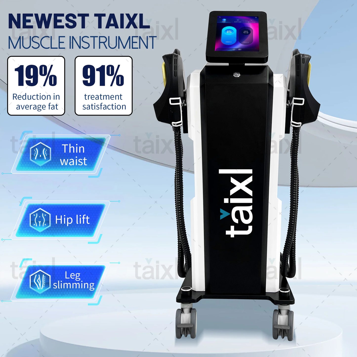 6500W 14 Teslas EMS TAIXL Body Sculpting Machine Body Slim Muscle Stimulation Ultra Sculpting Lose Weight machine