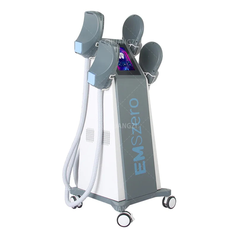 EMSzero Body fitnes Electromagnet Slimming 6500W High Power 4 Handles Reducing Fat Machine Beauty Salon New EMS zero Weight Loss