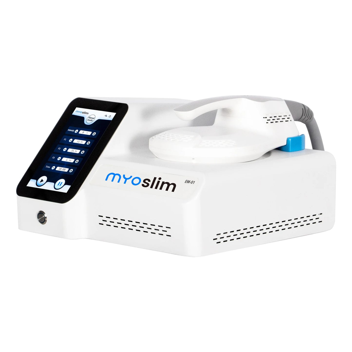 Myoslim Latest Product Personal Portable Electromagnetic Body Slimming Muscle Stimulate Fat Removal Build Sculpting Machine