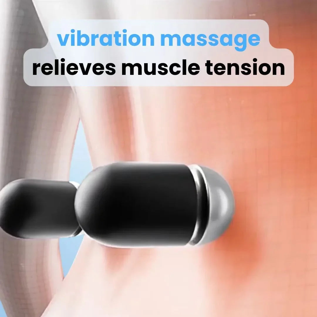 Emeka-3-in-1 Back Massager Waist Pillow Bed Sleeping Waist Protection Pad Electric Massage Lying Flat Waist Pain Waist Massager