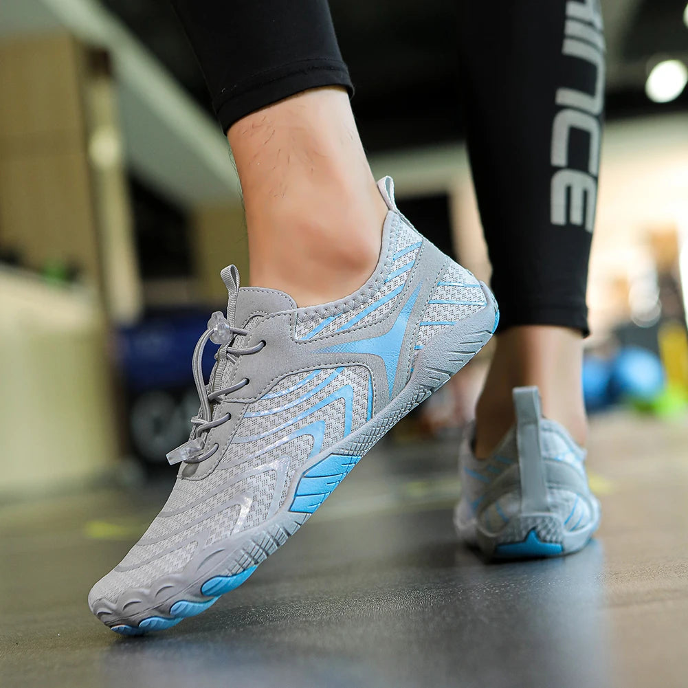 Water Shoes Upstream Aqua Shoes Breathable Surfing Snorkeling Non Slip Sports Training Sneakers Beach Swimming Footwear