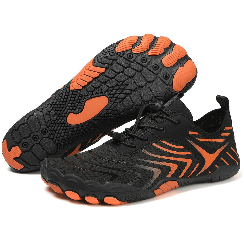 Water Shoes Upstream Aqua Shoes Breathable Surfing Snorkeling Non Slip Sports Training Sneakers Beach Swimming Footwear