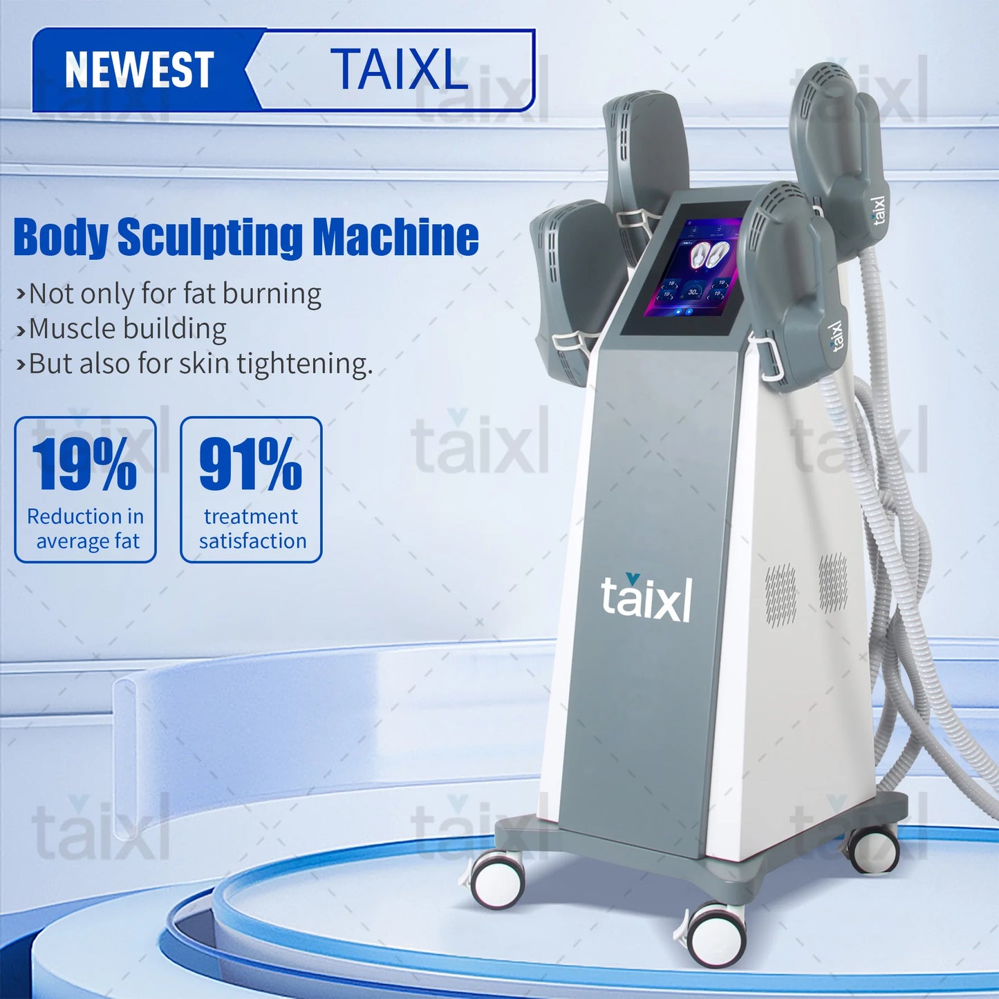 Body Muscle Stimulater Machine Fat Removal Profesional Salon Slimming Butt Build Weight Lose CE Approval
