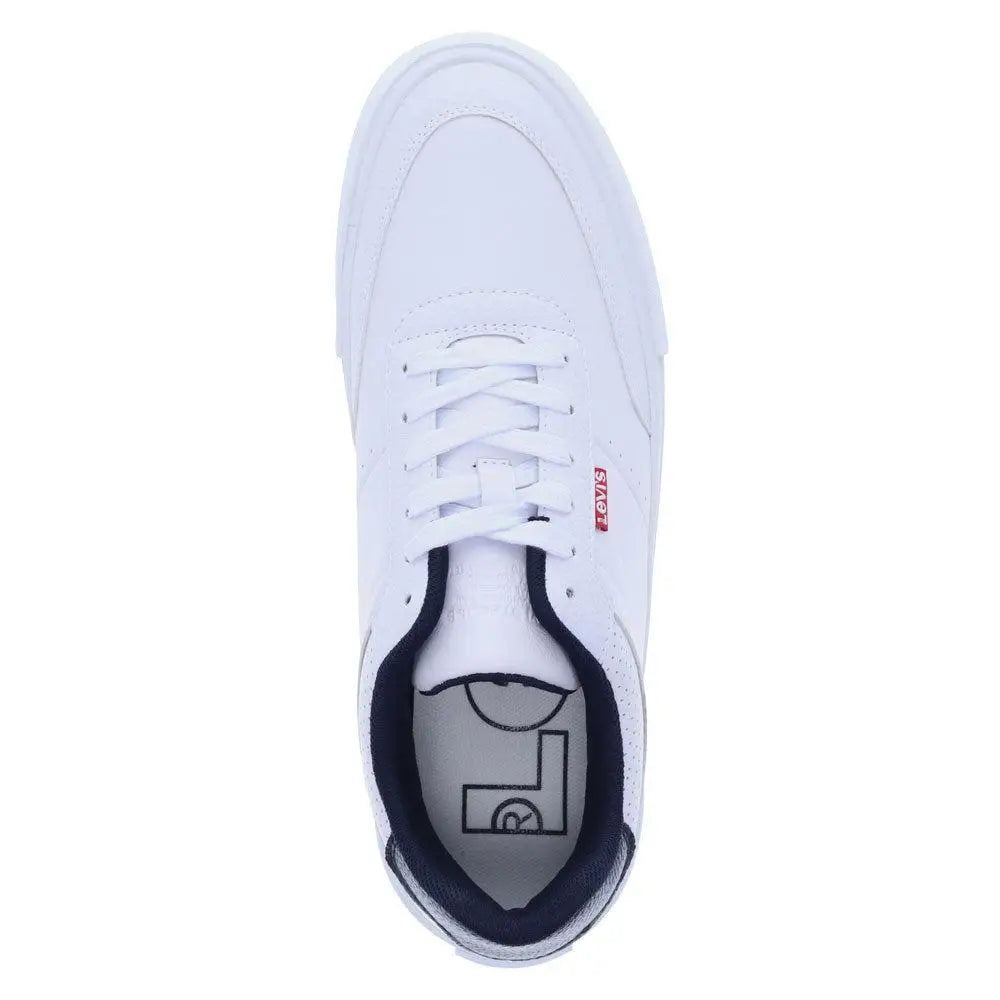 Levi's Mens Munro NM Vegan Synthetic Leather Casual Lace Up Sneakers