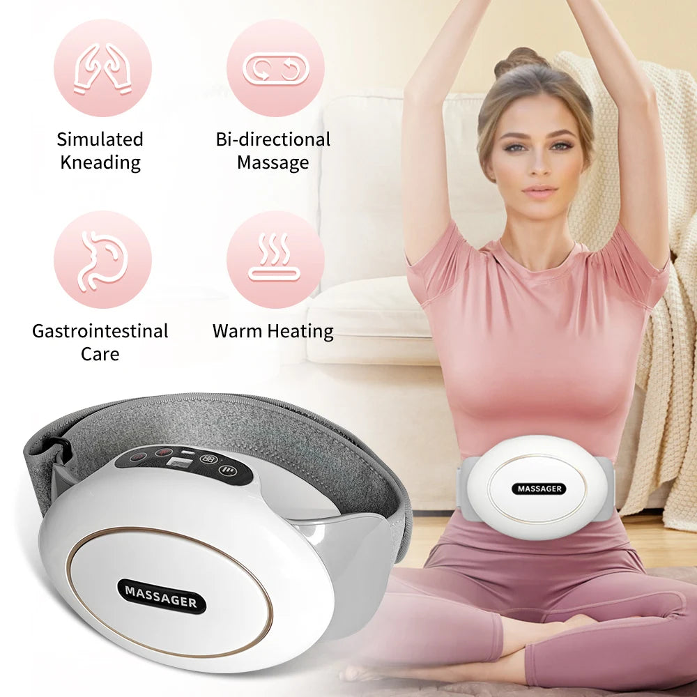 Flattening Belly Multiple-use for Waist Abdomen Back Neck Leg 3 Modes Automatic Abdominal Massager Electric Stomach Massager