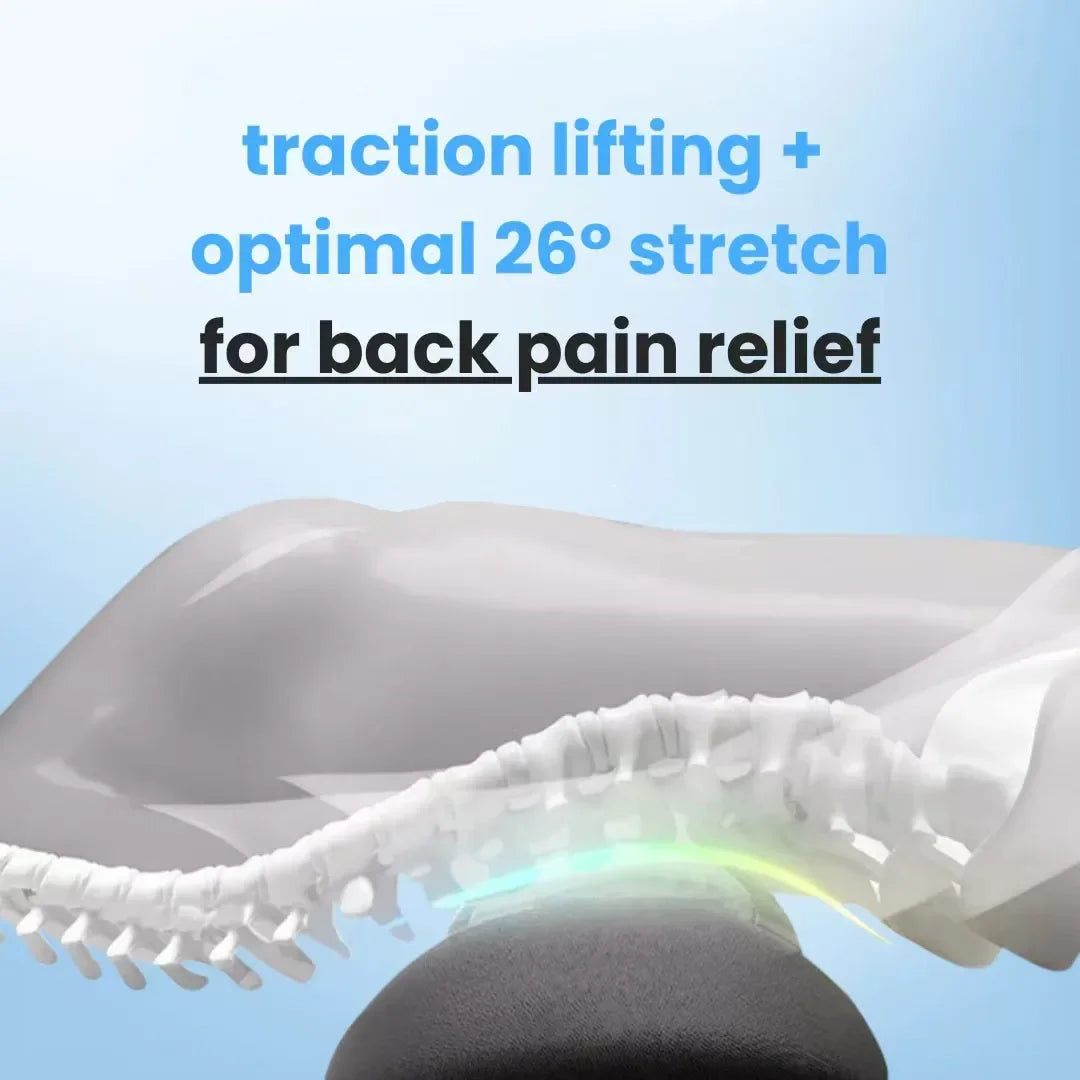 Emeka-3-in-1 Back Massager Waist Pillow Bed Sleeping Waist Protection Pad Electric Massage Lying Flat Waist Pain Waist Massager