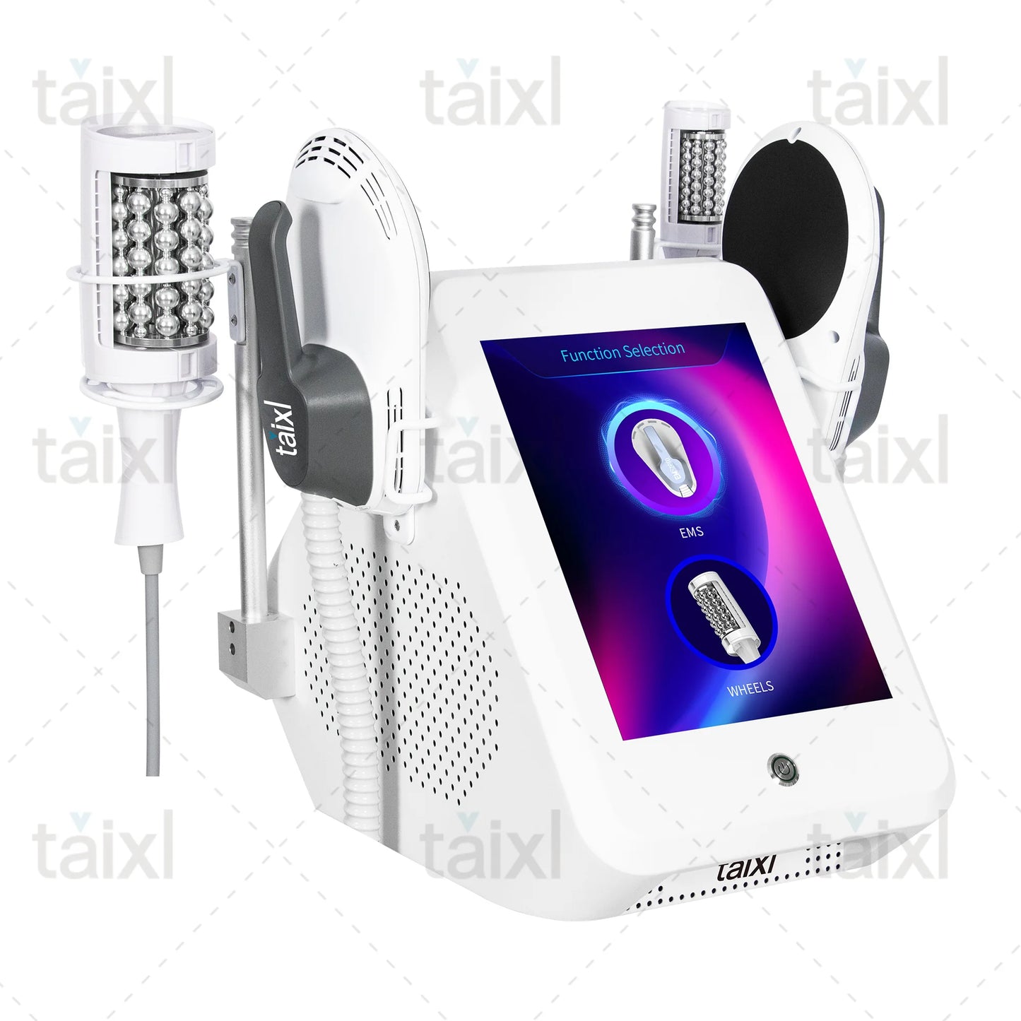 Body Shaping Muscle Relaxation 2 in 1 EMStaixl Fat 5D Massage Roller Electromagnetic Muscle Exercise Training for Salon