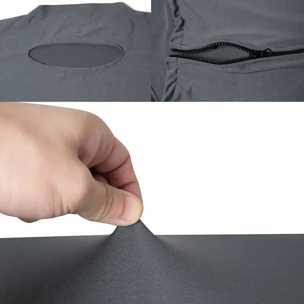 Protect Luggage Cover Travel Accessories Pocket Suitcase High Elasticity Item Storage Bag Flower Letter Scratch-Resistant Grey