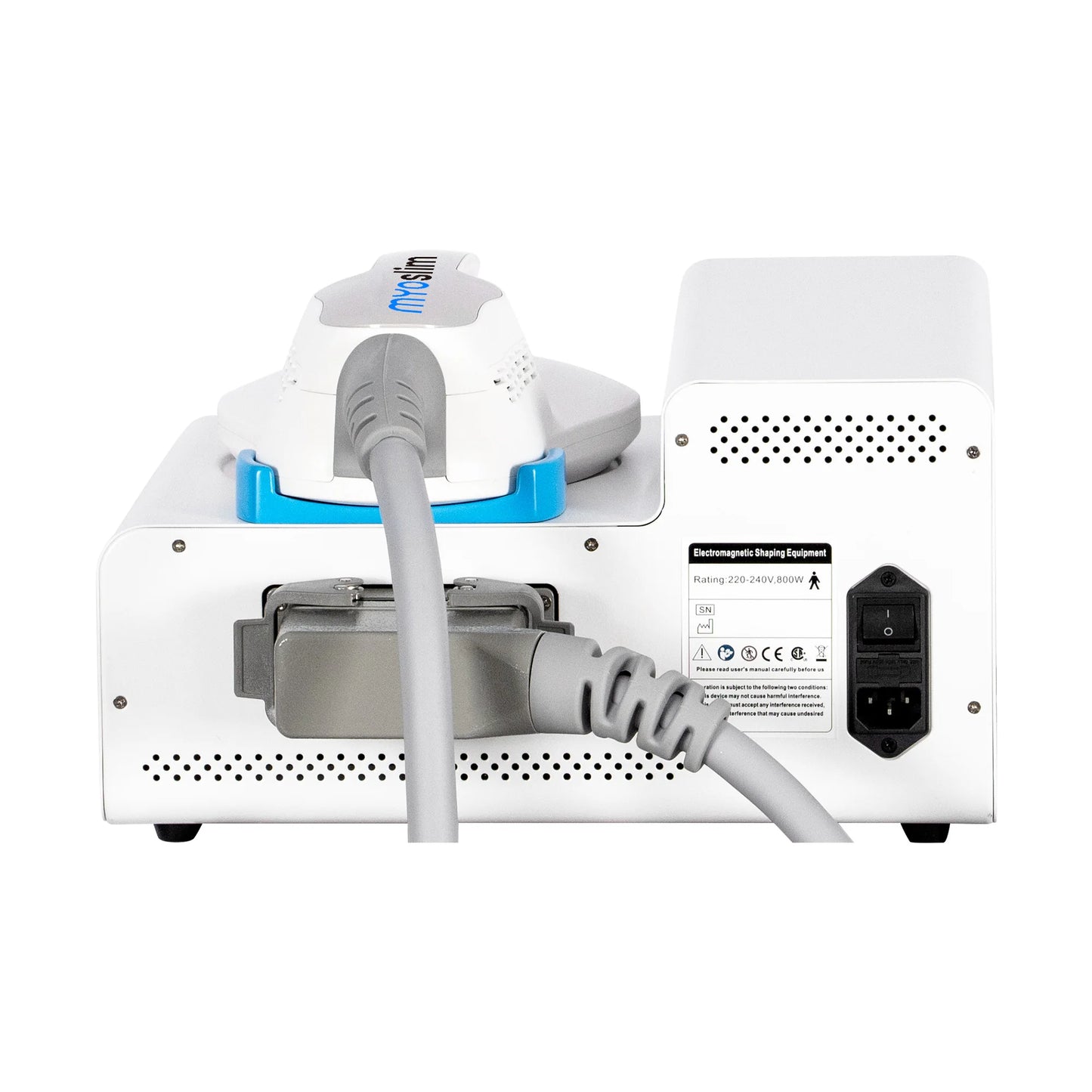 Myoslim Latest Product Personal Portable Electromagnetic Body Slimming Muscle Stimulate Fat Removal Build Sculpting Machine