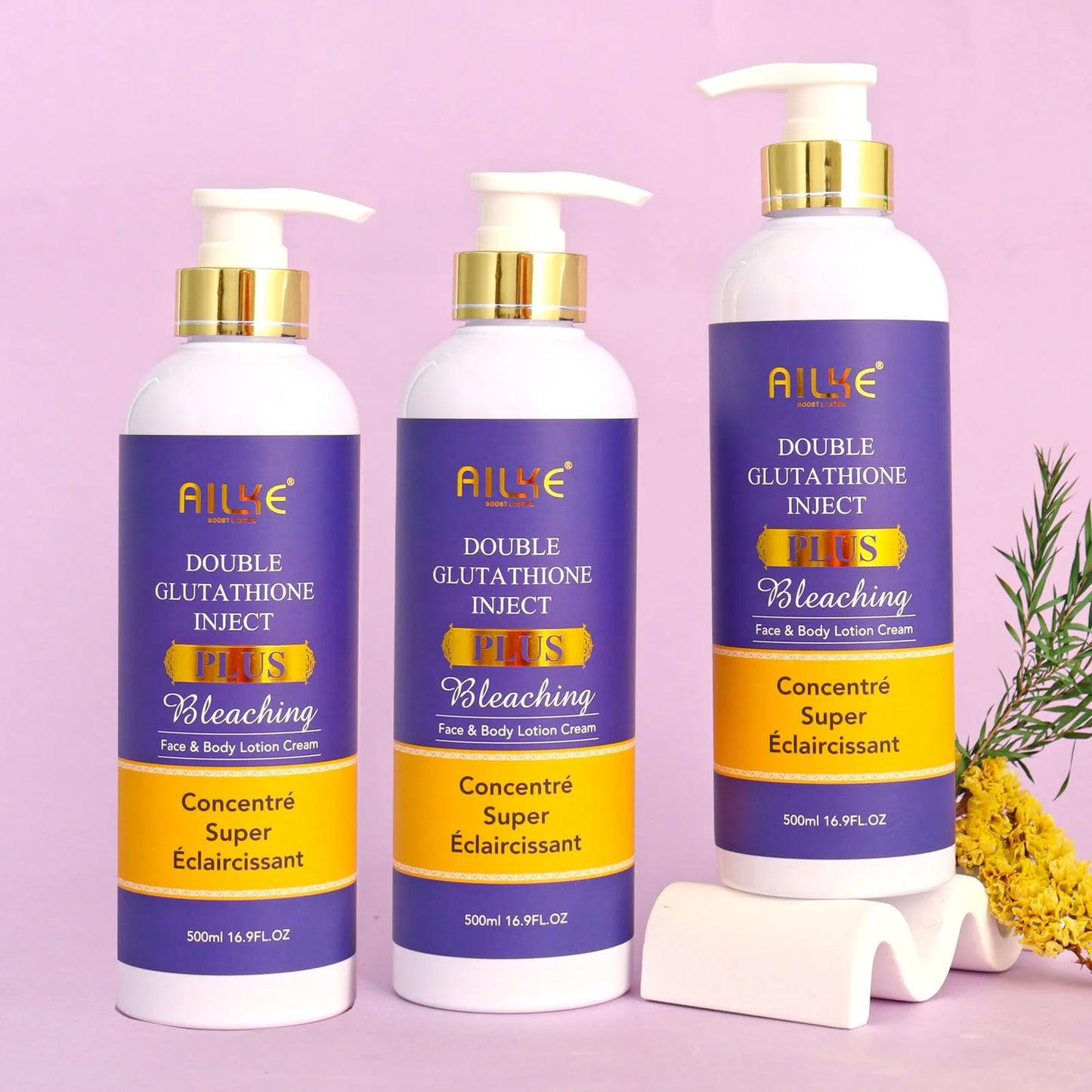 AILKE Anti-Black Spots Intensive Serum, Brightening Serum for an Even & Radiant Complexion, Face Care Against Dark Spots, 120 ml