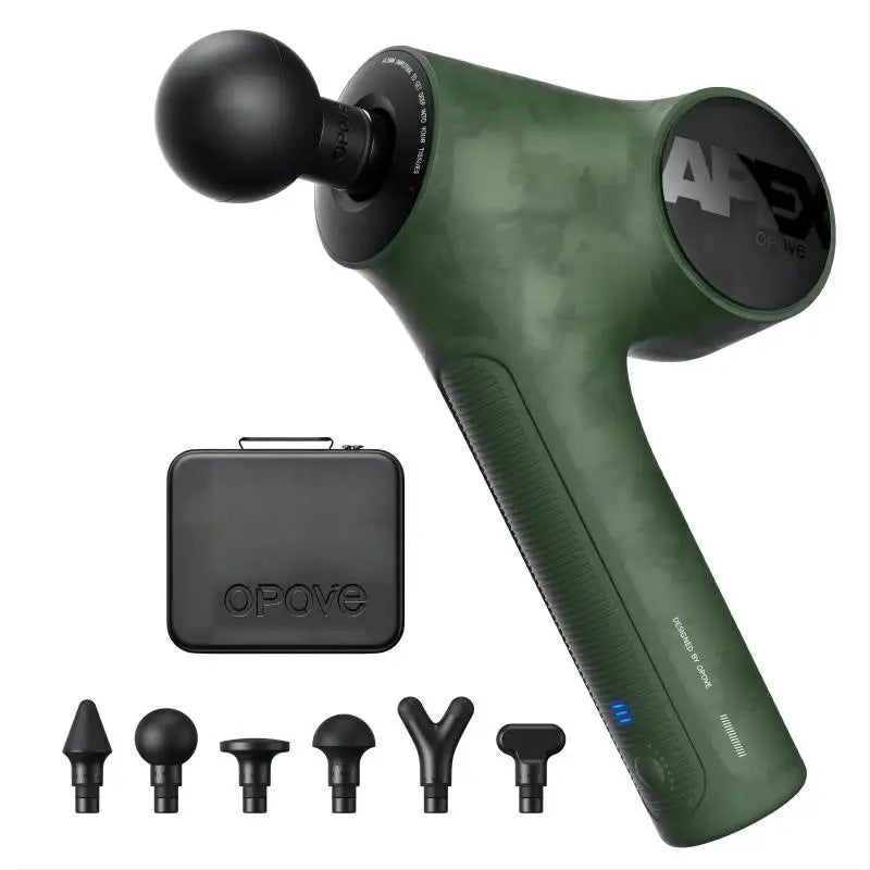 OPOVE Apex Massage Gun Professional Fascia Gun for Athletes Workout Pain Relief Recovery Relaxation Fitness Therapist Choice