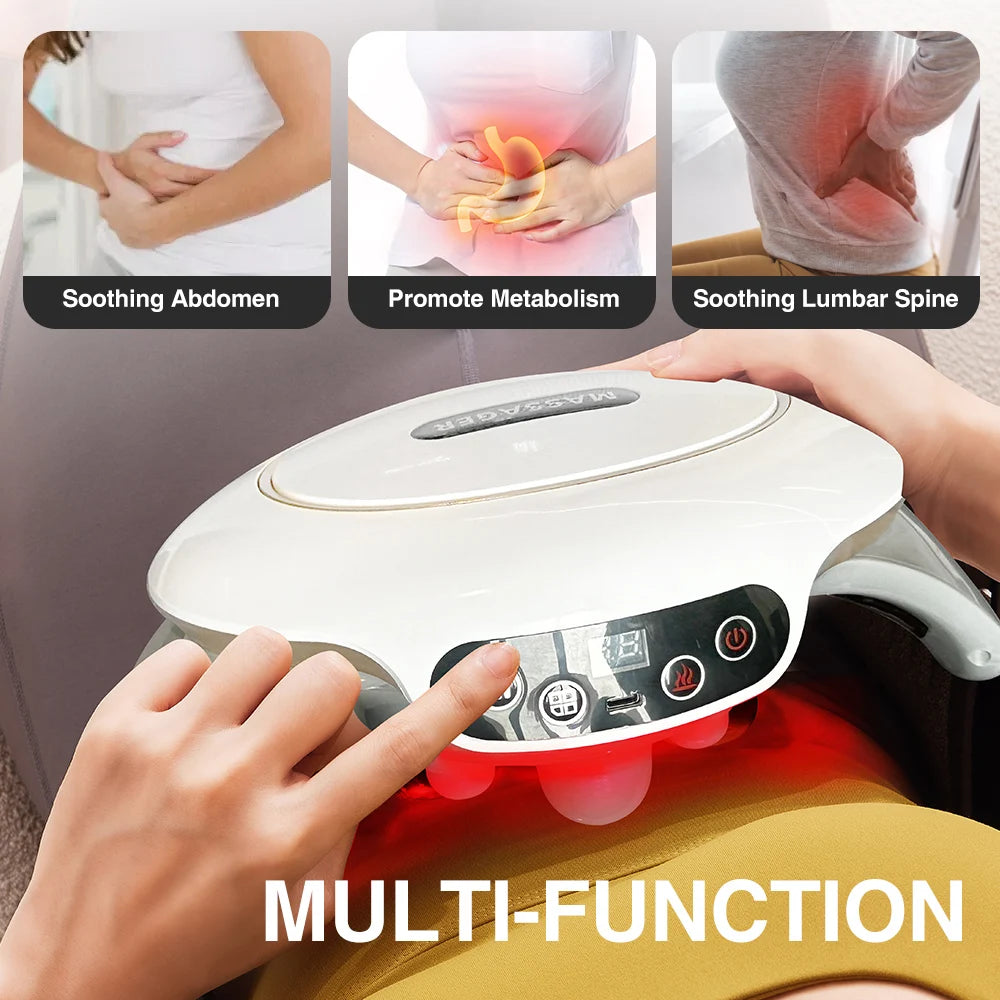 Flattening Belly Multiple-use for Waist Abdomen Back Neck Leg 3 Modes Automatic Abdominal Massager Electric Stomach Massager