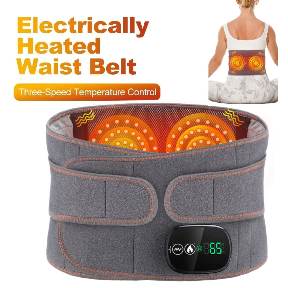 Heating Belts Massager Pad Menstrual Period for Women Female Warmer Man Waist Relaxer Unisex