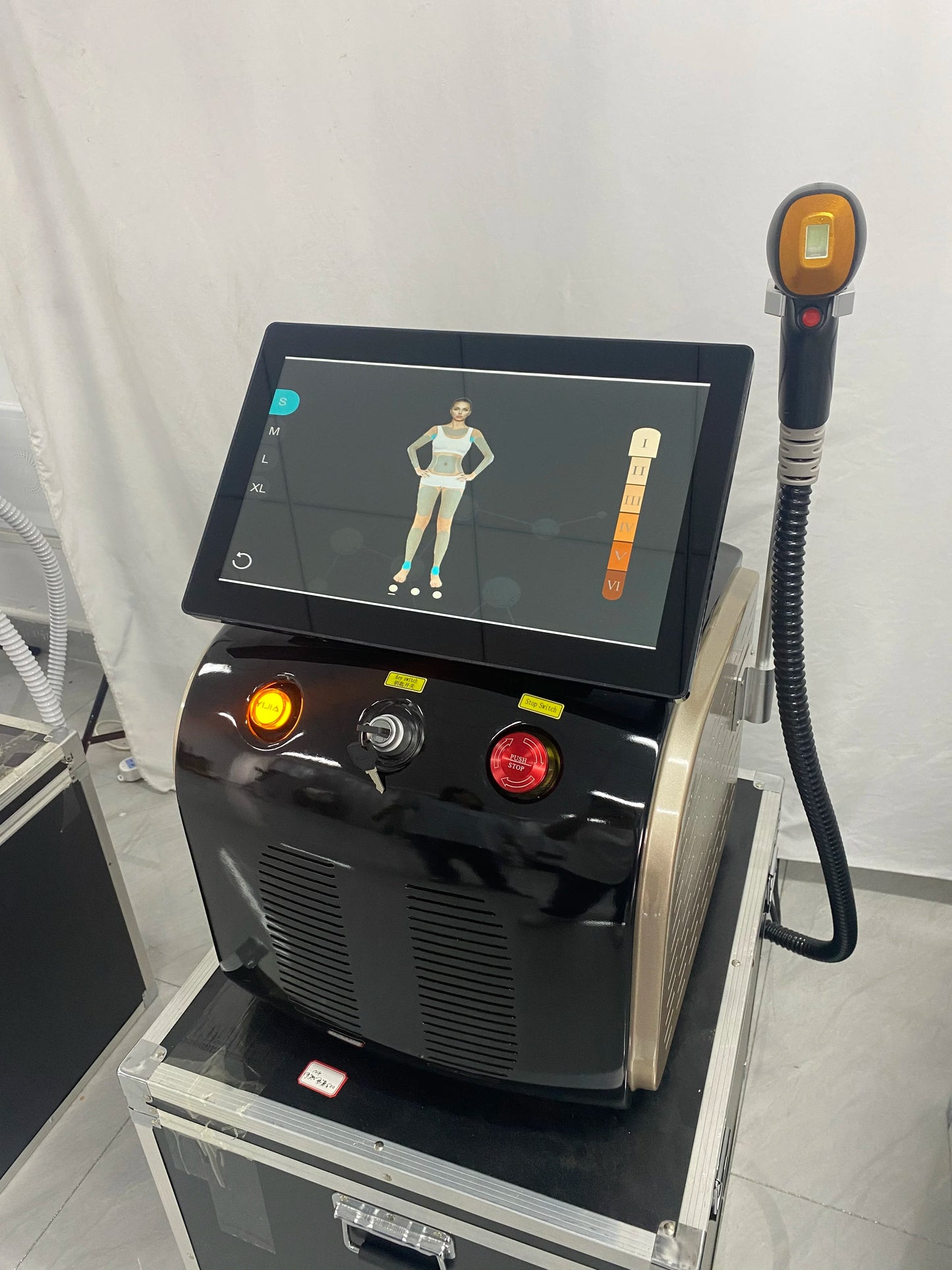 2in1 Soprano Titanium Ice Platinum Diode 755 808 1064nm 3 Wavelength Laser ND:YAG Machine Painless Hair Removal Machine 2025