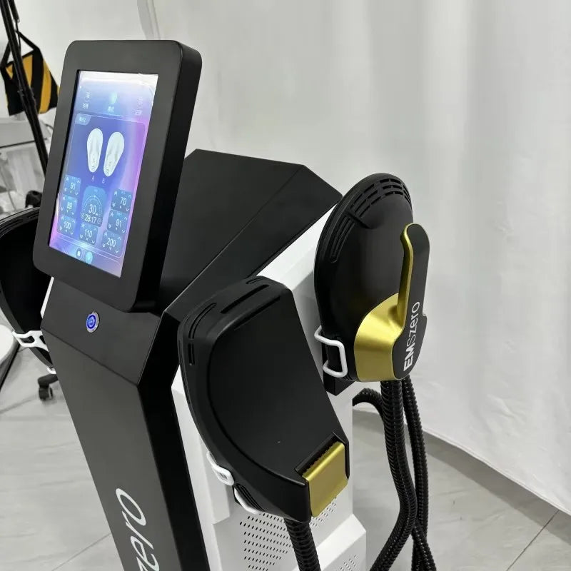 EMS Machine NEO RF EMS Electromagnetic Muscle Stimulator PRO Ultra Professional Sculpt 6500w 5 Handle Pelvic Girdle
