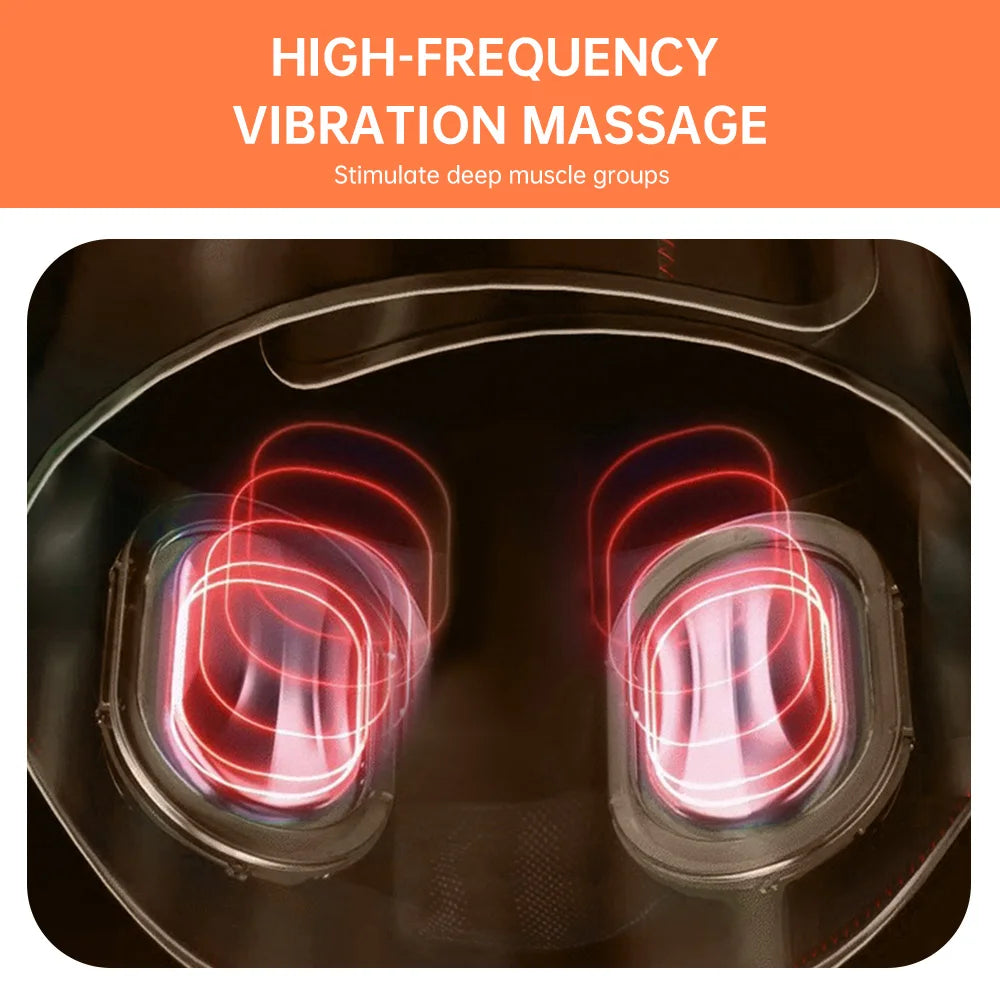 Heating Airbag Vibration Massage Lumbar Belt Lumbar Intervertebral Traction Belt Goddess Warm Womb Abdominal Lumbar Massager