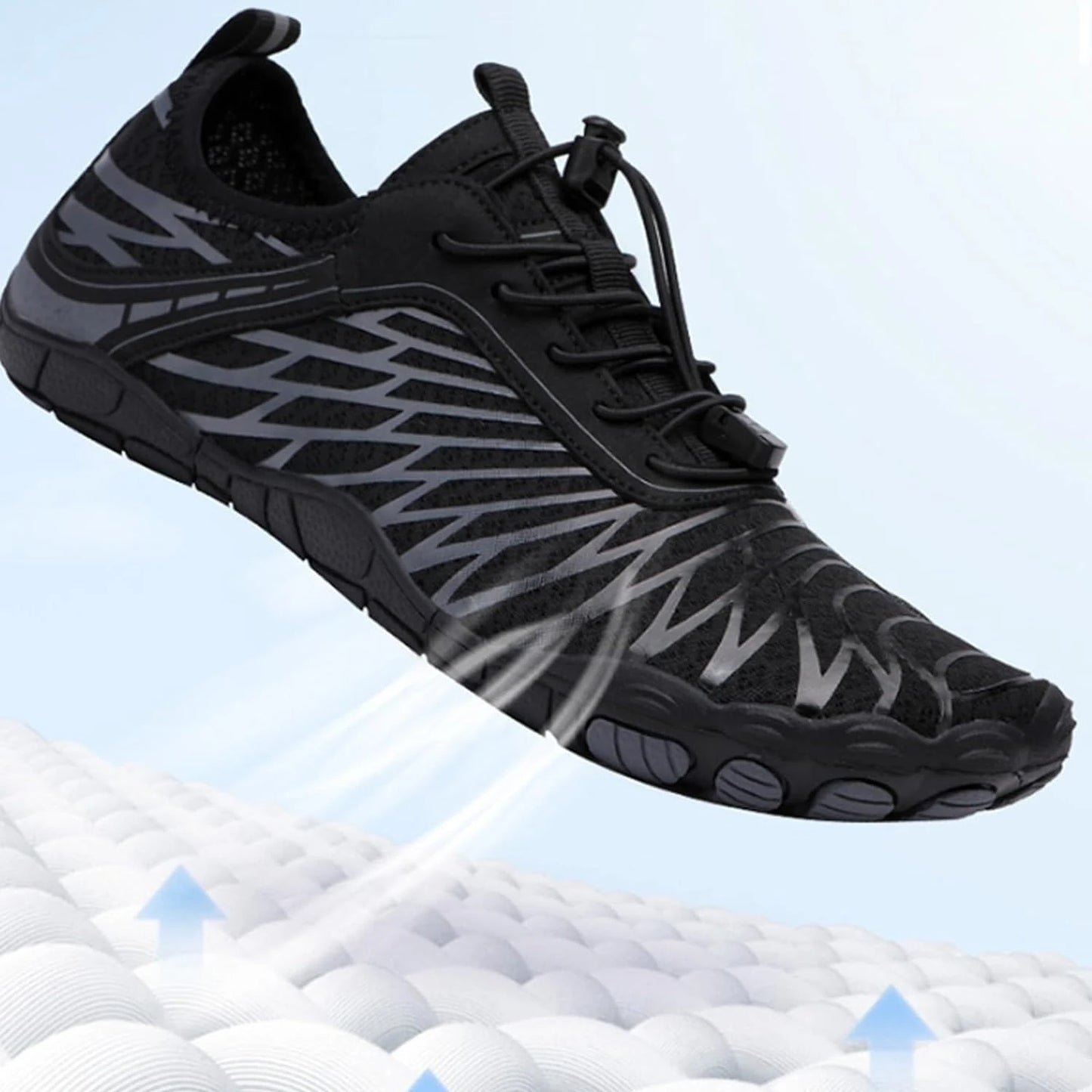 Comfortable Women's Waterproof Lorax Shoes with Non Slip Soles for Barefoot Running and Hiking Fast Drainage System