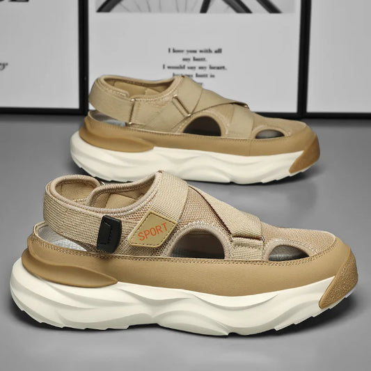 Men's Summer Mesh Sneakers - Breathable for Casual Outdoor Running Tennis Hiking & Luxury Platform Loafers Style