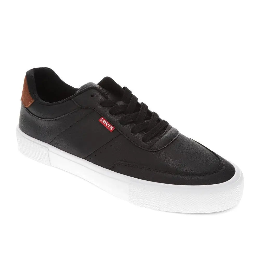 Levi's Mens Munro NM Vegan Synthetic Leather Casual Lace Up Sneakers