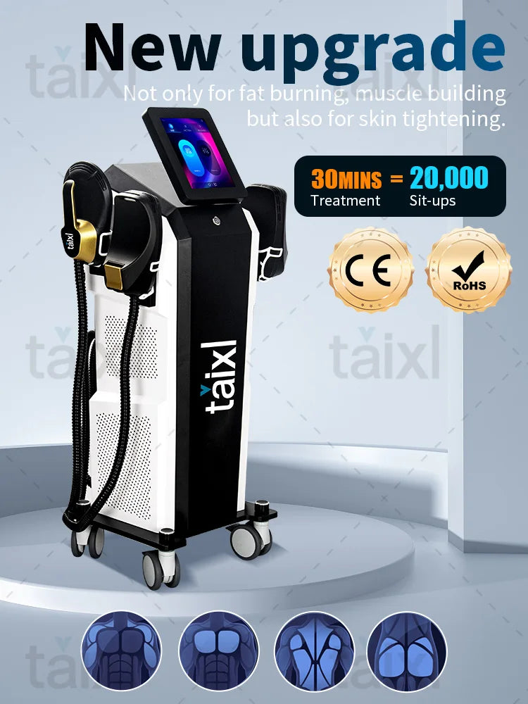 6500W 14 Teslas EMS TAIXL Body Sculpting Machine Body Slim Muscle Stimulation Ultra Sculpting Lose Weight machine